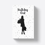 Cadeau label birthday girl