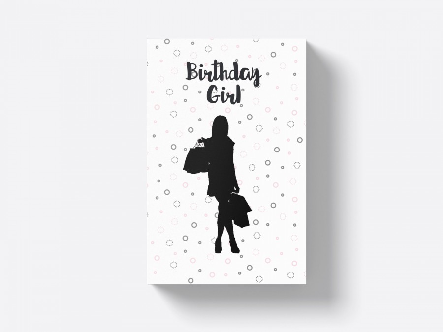 label birthday girl